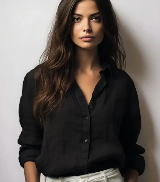Black Long Shirt